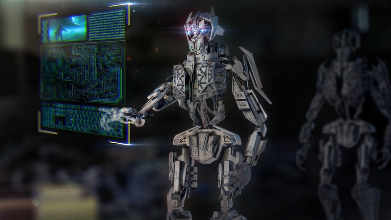 Sci-Fi Futuristic Robots